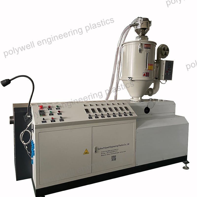 Nylon Single Screw Extrusion Equipment Polyamide Heat Insulation Profile Extrusion Extruder Equipment