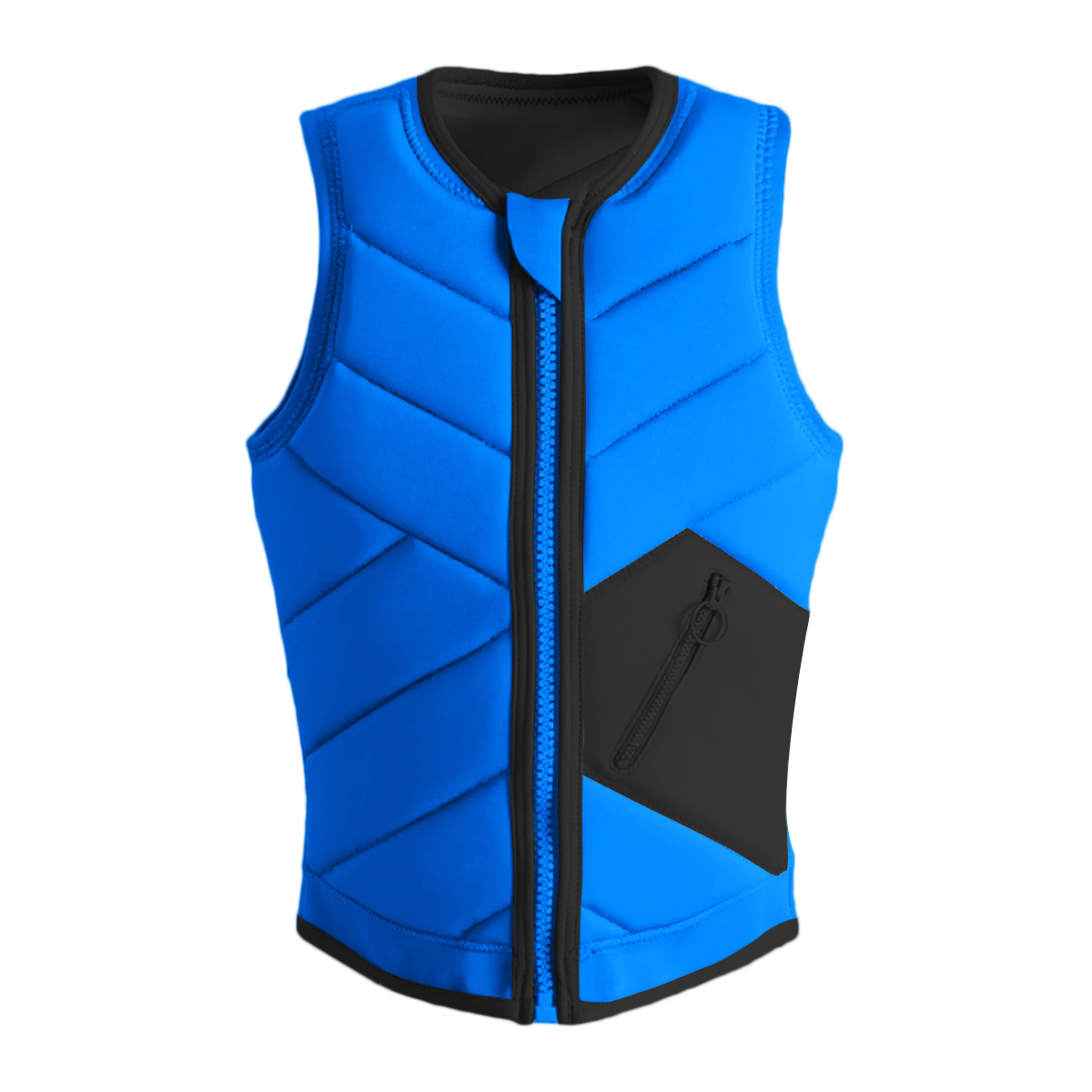 Custom Logo Wakeboard Impact Life Vest Adult Men's Women's Swimming Lifejacket PVC Foam Boating Rafting PFD Neoprene Life Jacket