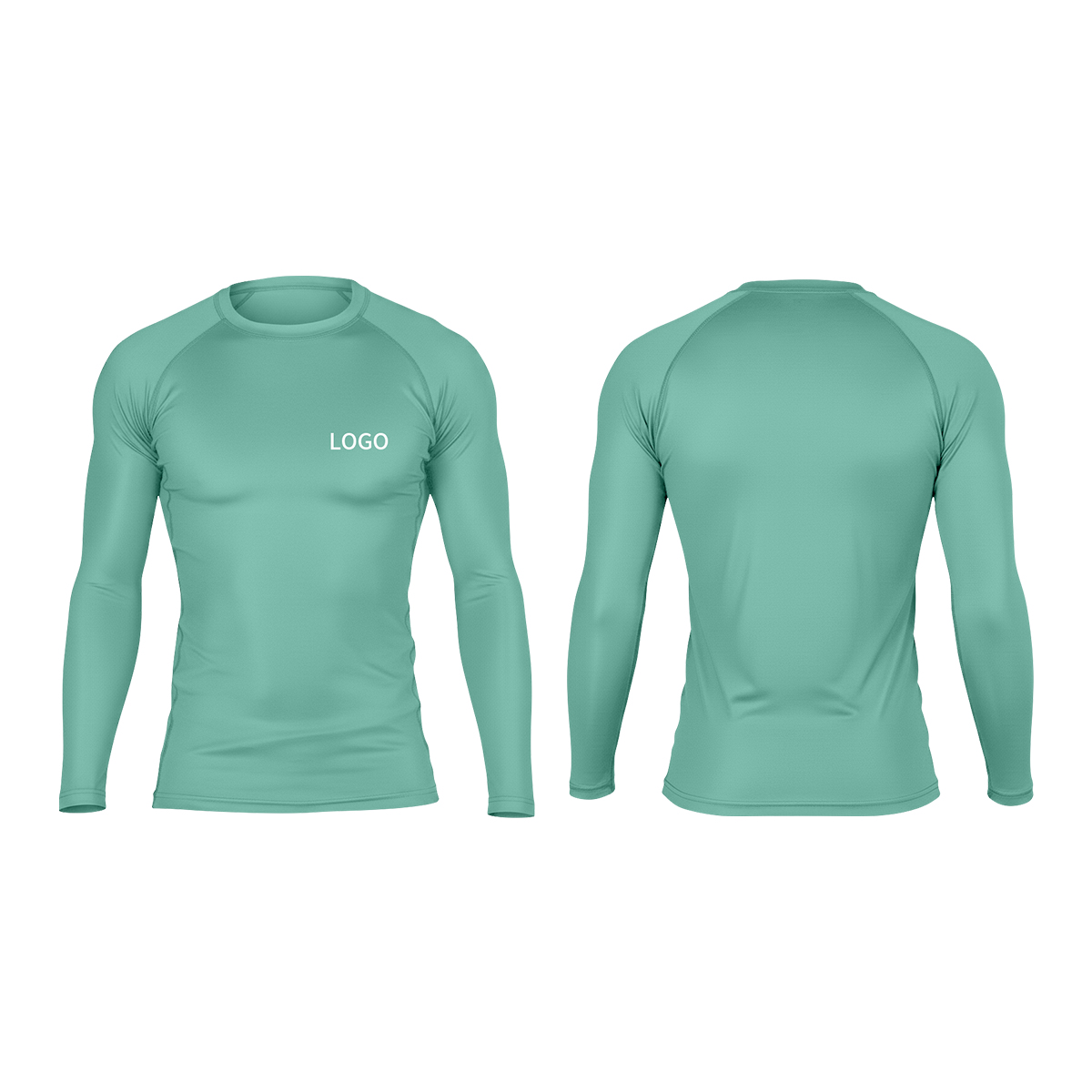 Custom Men Rash Guards High Quality BJJ MMA Men Rashguard UPF 50+ Sun Protection Quick Dry Surf Swimming Rash Vest