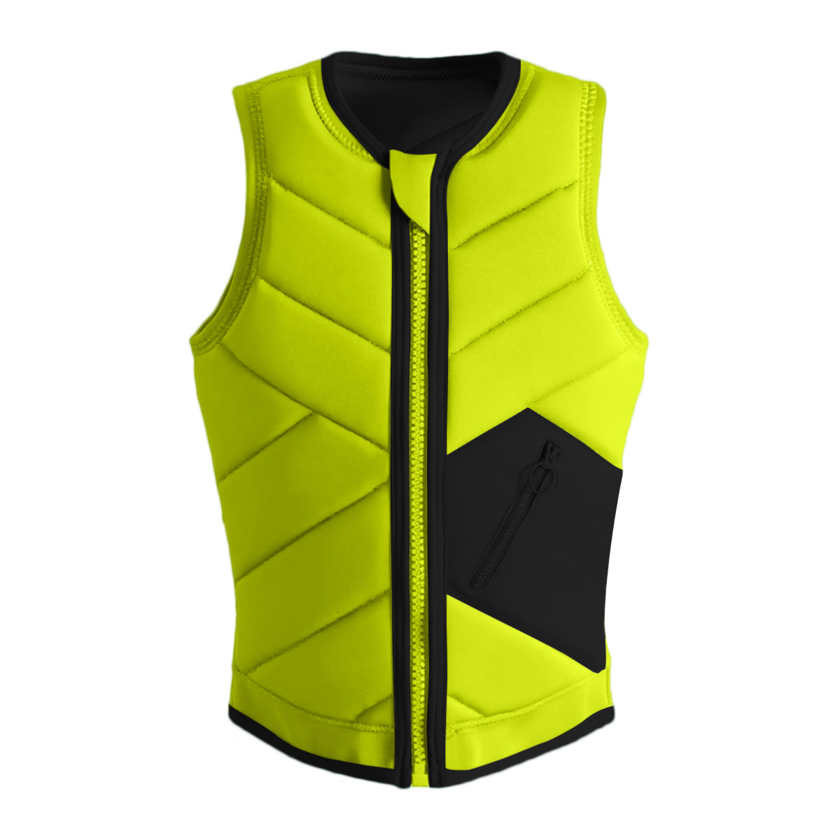 Custom Logo Wakeboard Impact Life Vest Adult Men's Women's Swimming Lifejacket PVC Foam Boating Rafting PFD Neoprene Life Jacket