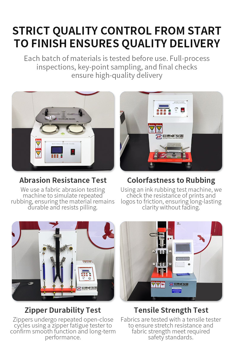 Strict Quality Control from Start to Finish Ensures Quality Delivery
