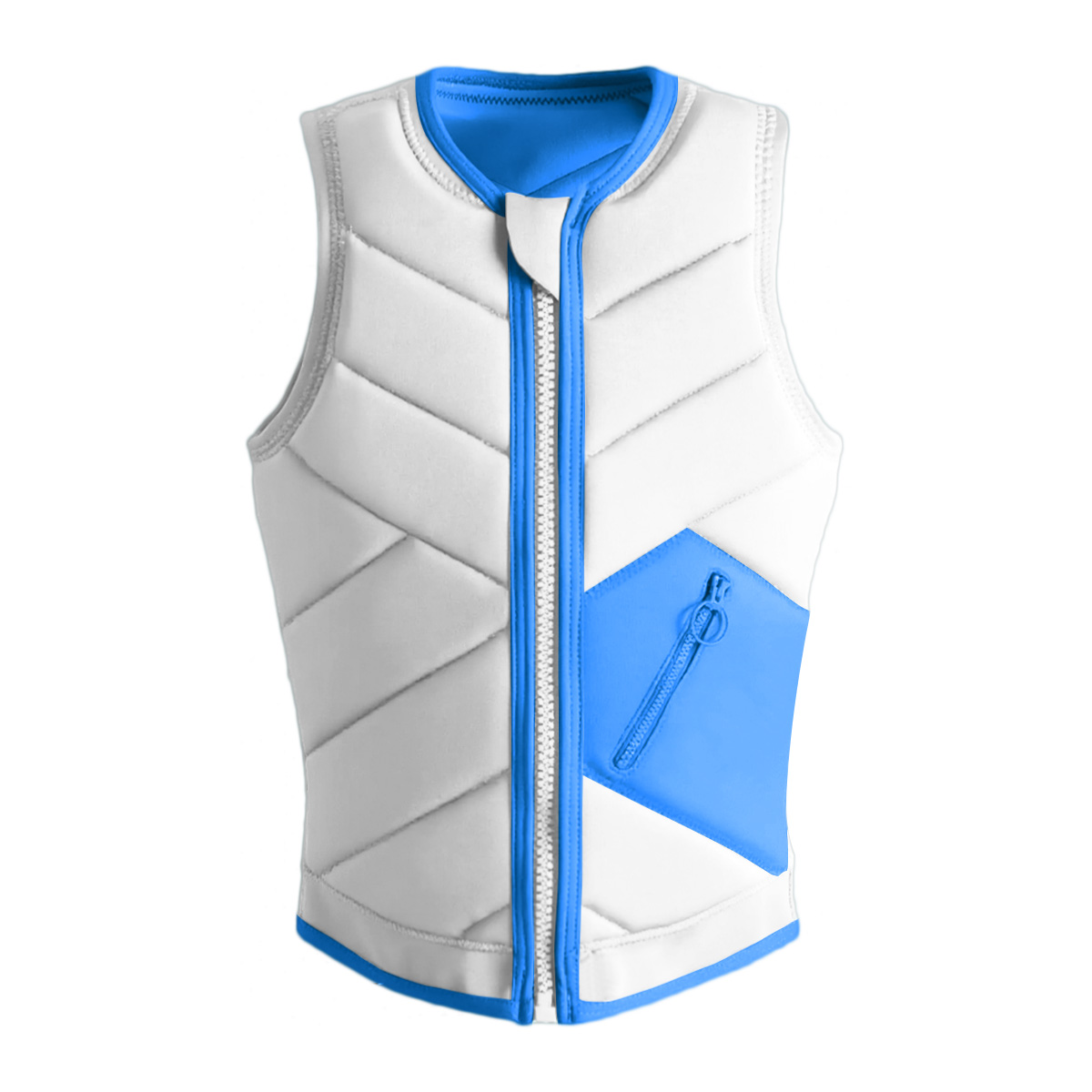 Custom Logo Wakeboard Impact Life Vest Adult Men's Women's Swimming Lifejacket PVC Foam Boating Rafting PFD Neoprene Life Jacket