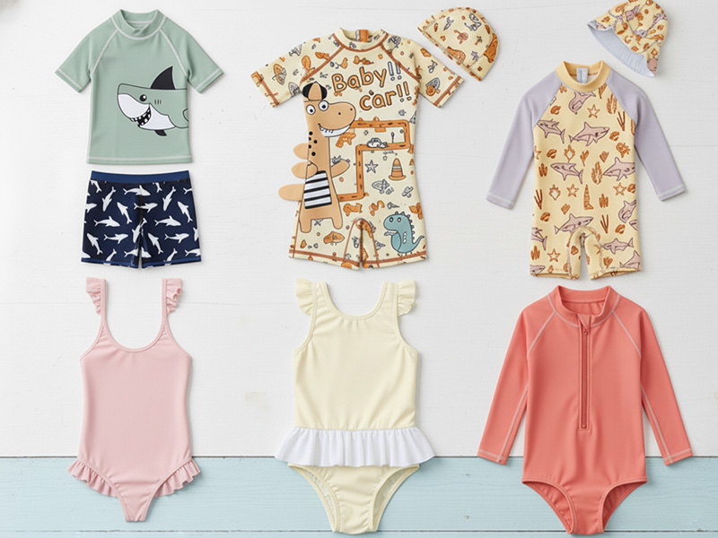 Why More Brands Choose China for Custom Kids Swimwear Manufacturing?