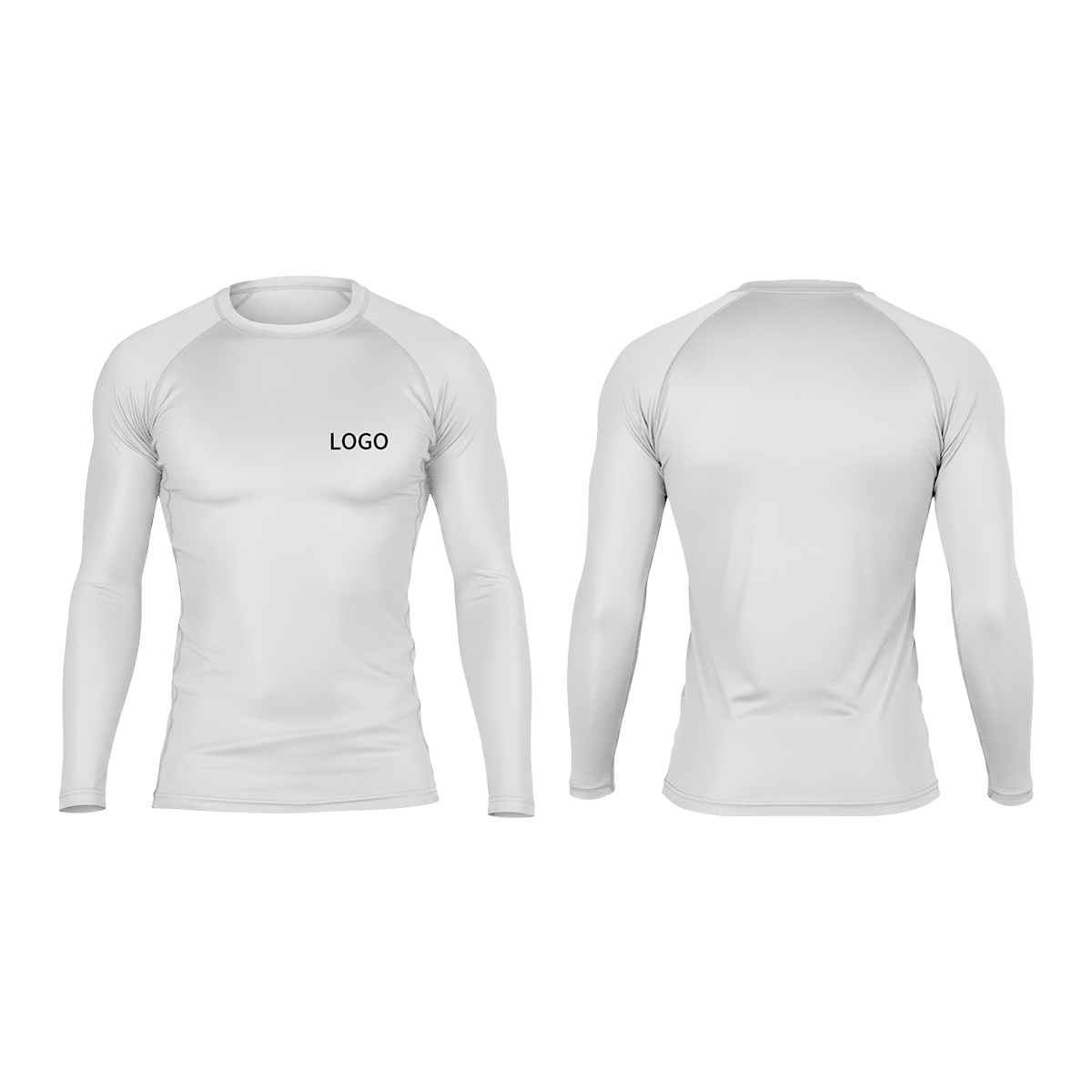 Custom Men Rash Guards High Quality BJJ MMA Men Rashguard UPF 50+ Sun Protection Quick Dry Surf Swimming Rash Vest