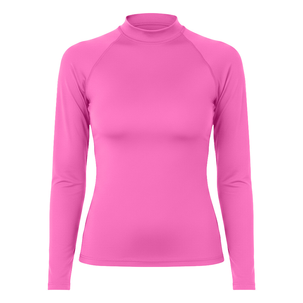 Custom Surf Long Sleeve UV Rash Vest for Women Wholesale UPF 50+ Swimwear Shirt Swim Rash Guard OEM Rashguard