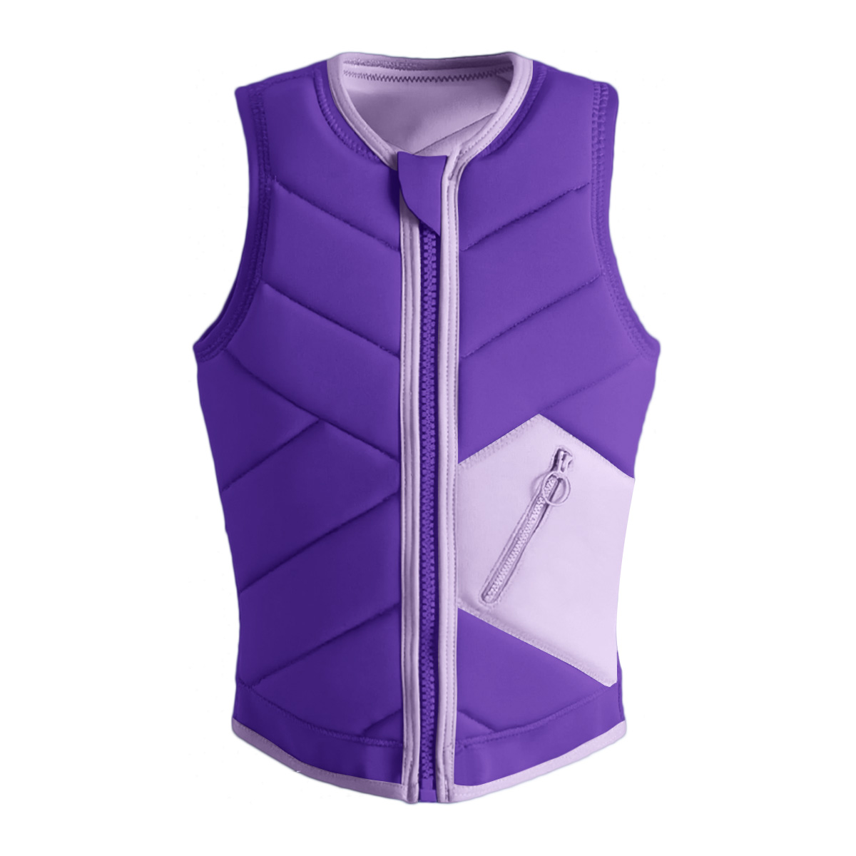 Custom Logo Wakeboard Impact Life Vest Adult Men's Women's Swimming Lifejacket PVC Foam Boating Rafting PFD Neoprene Life Jacket