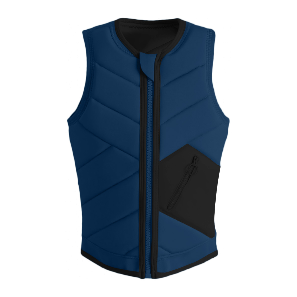 Custom Logo Wakeboard Impact Life Vest Adult Men's Women's Swimming Lifejacket PVC Foam Boating Rafting PFD Neoprene Life Jacket