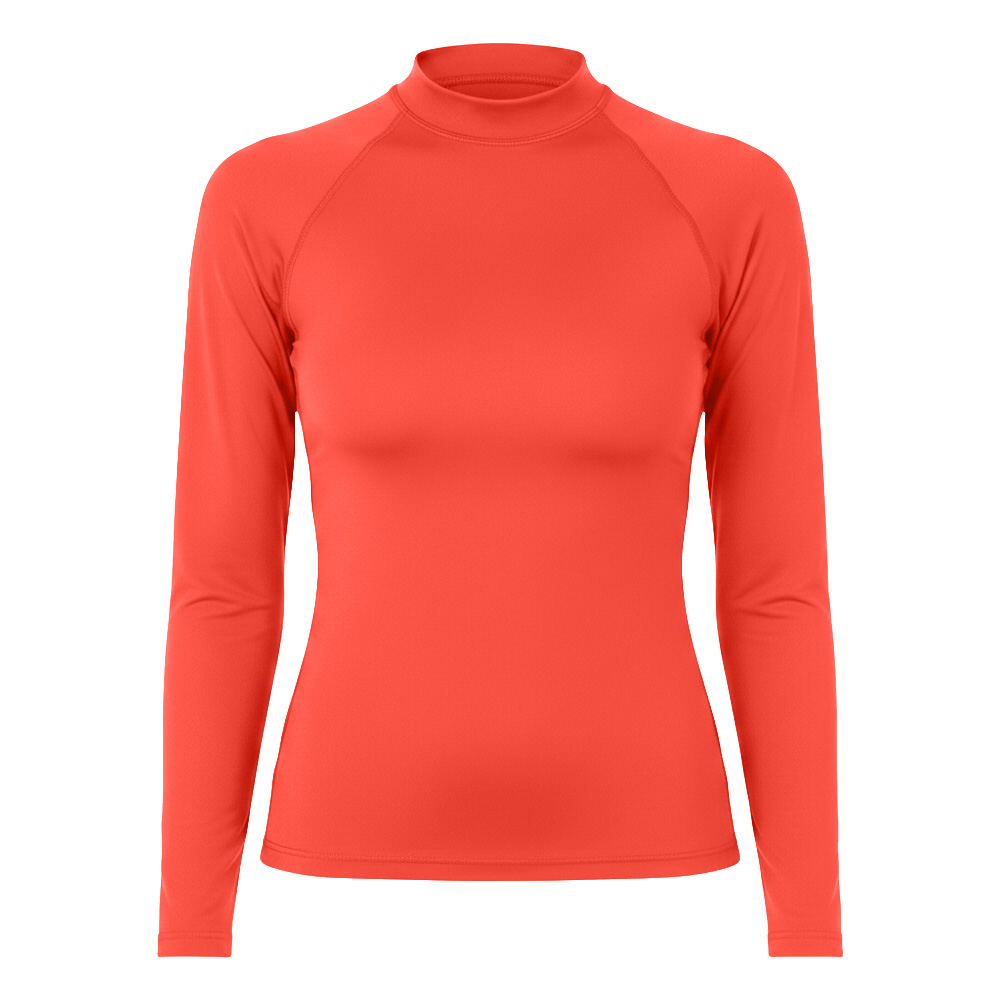 Custom Surf Long Sleeve UV Rash Vest for Women Wholesale UPF 50+ Swimwear Shirt Swim Rash Guard OEM Rashguard