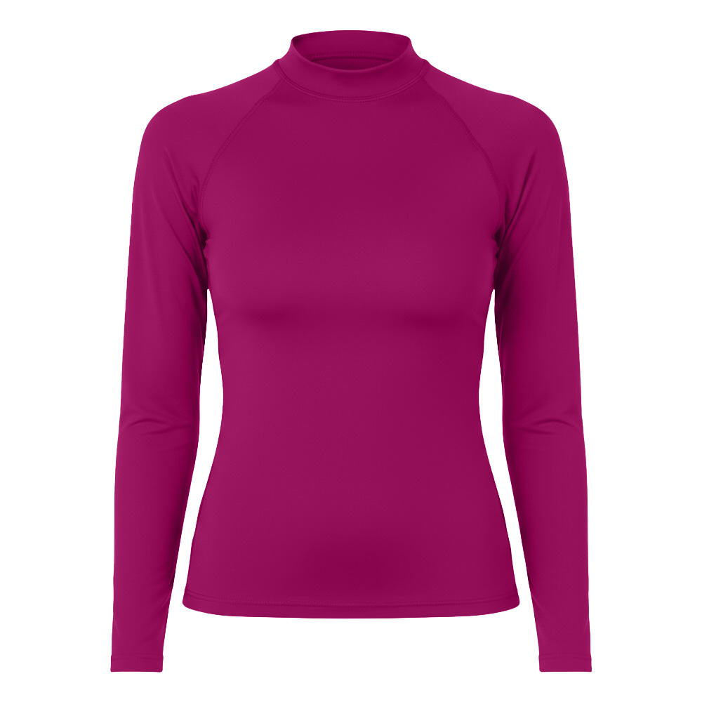 Custom Surf Long Sleeve UV Rash Vest for Women Wholesale UPF 50+ Swimwear Shirt Swim Rash Guard OEM Rashguard