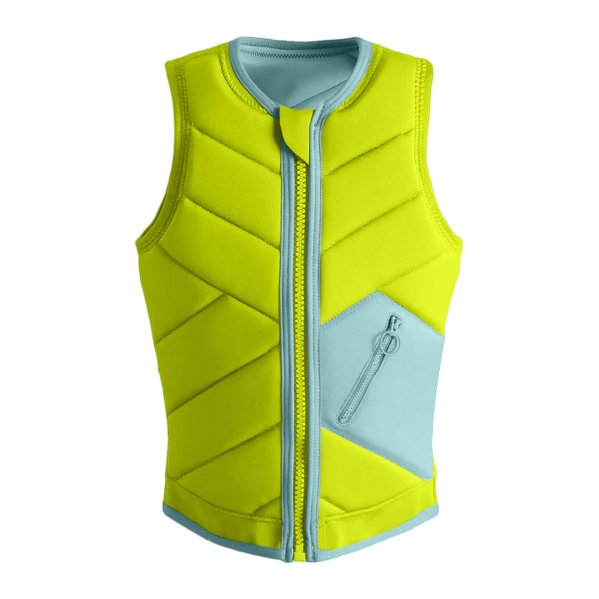 Custom Logo Wakeboard Impact Life Vest Adult Men's Women's Swimming Lifejacket PVC Foam Boating Rafting PFD Neoprene Life Jacket