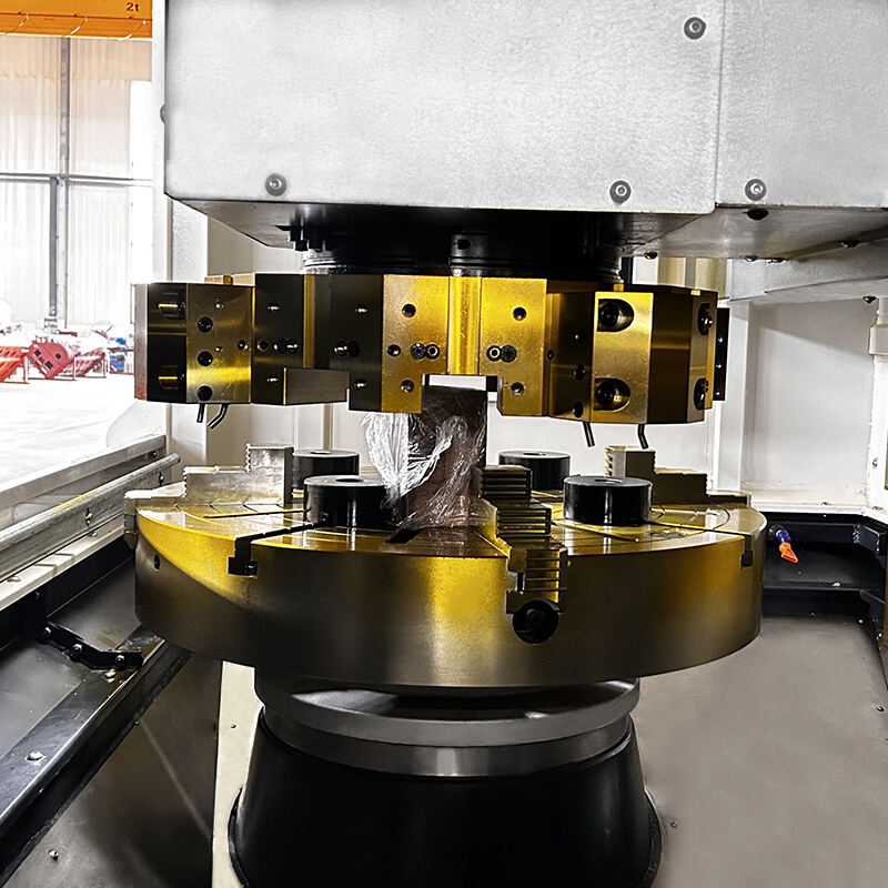 Heavy-Duty CNC Vertical Lathe for Aerospace, Automotive, and Industrial Applications