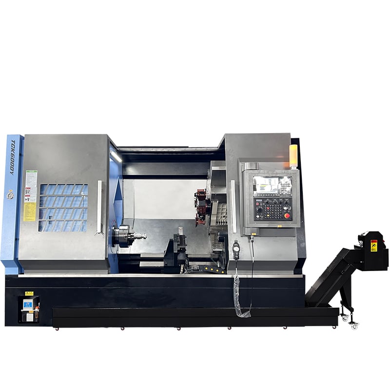 TCK-600DY Factory Sales CNC Turning Center Slant Bed Lathe Torno CNC 2 Axis CNC Lathe Metal Machine Tool2.jpg