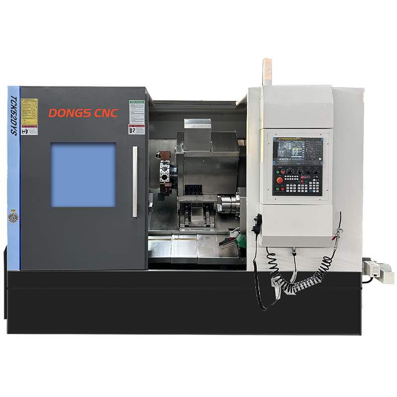 Dual-Spindle High-Speed Turning Center for High-Tolerance Metalworking