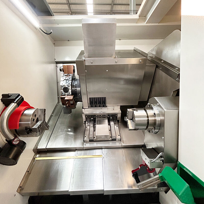 Dual-Spindle High-Speed Turning Center for High-Tolerance Metalworking