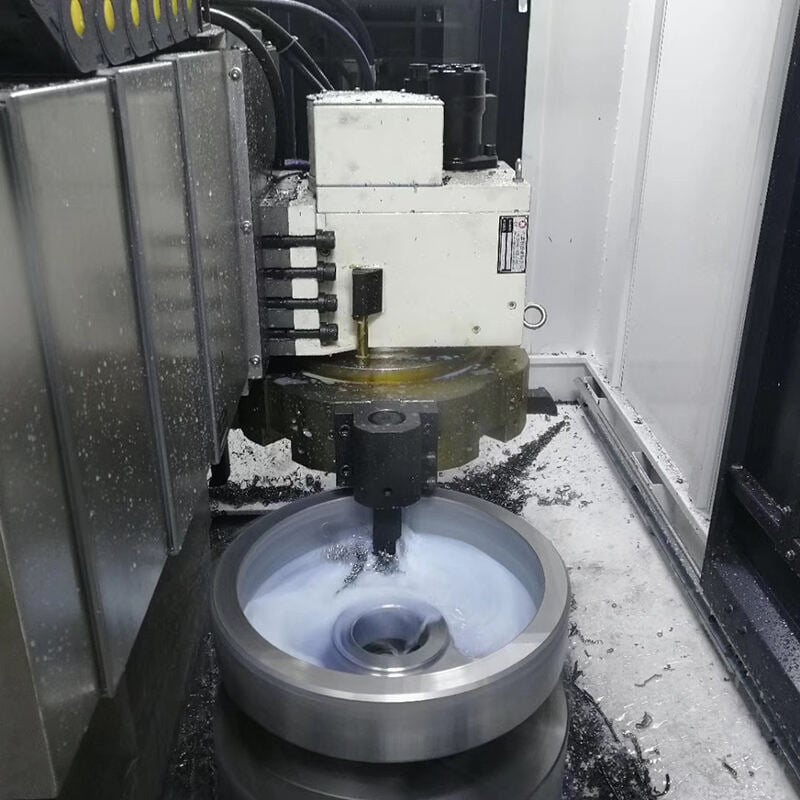 Heavy-Duty CNC Vertical Lathe for Aerospace, Automotive, and Industrial Applications