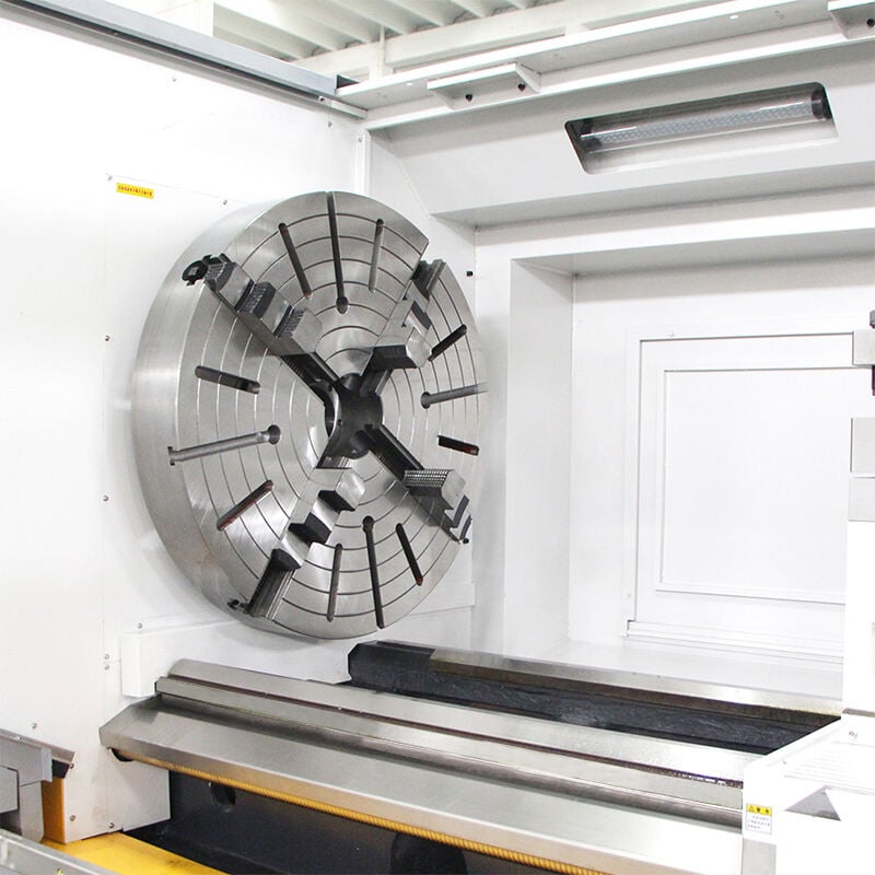 Customizable Flat Bed CNC Lathe for High-Volume Production