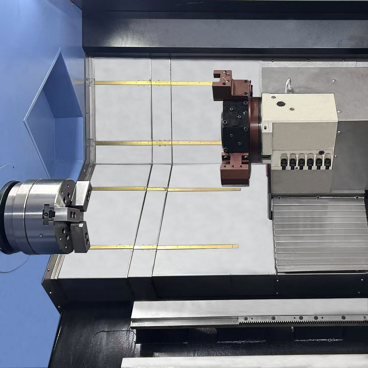 Precision Slant Bed CNC Lathe Turning Centers for Industrial Manufacturing