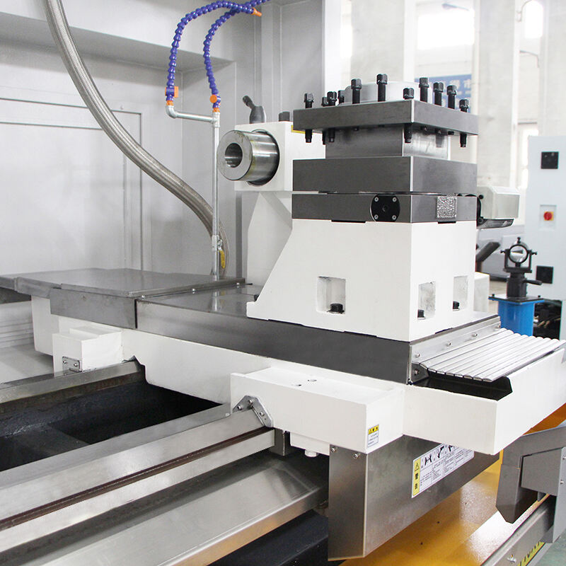 Customizable Flat Bed CNC Lathe for High-Volume Production