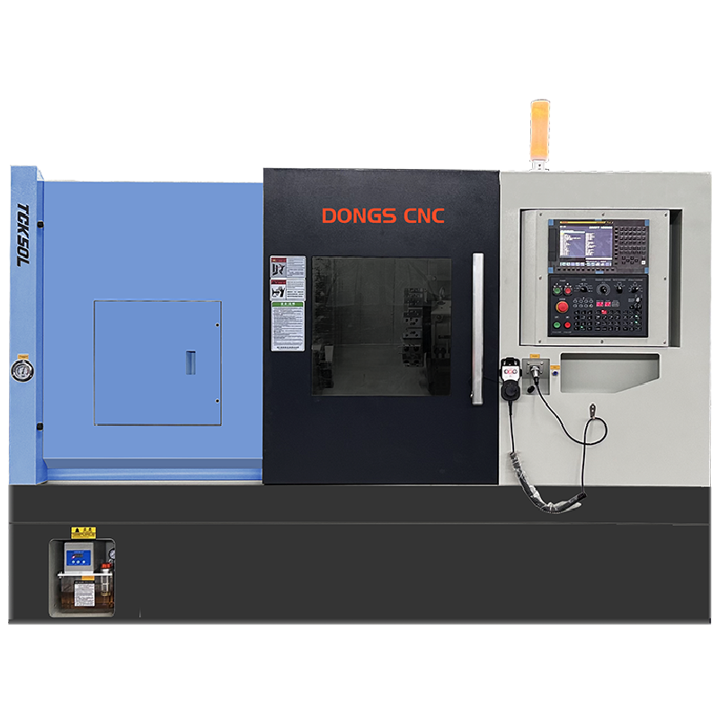 Compact Slant Bed CNC Lathe – Space-Saving Design with High Accuracy
