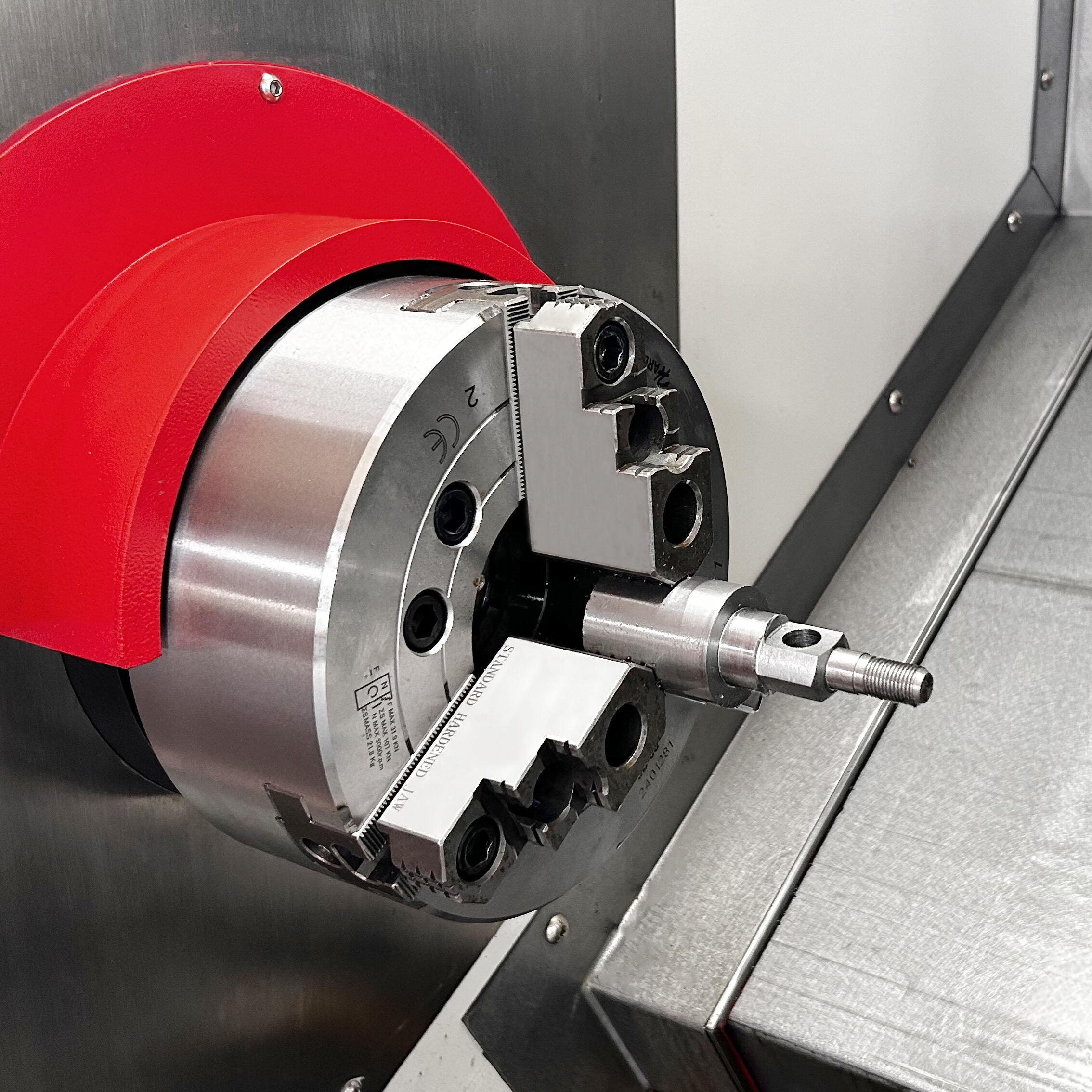 High-Rigidity CNC Lathe with Automatic Unloading for Precision Metal Turning