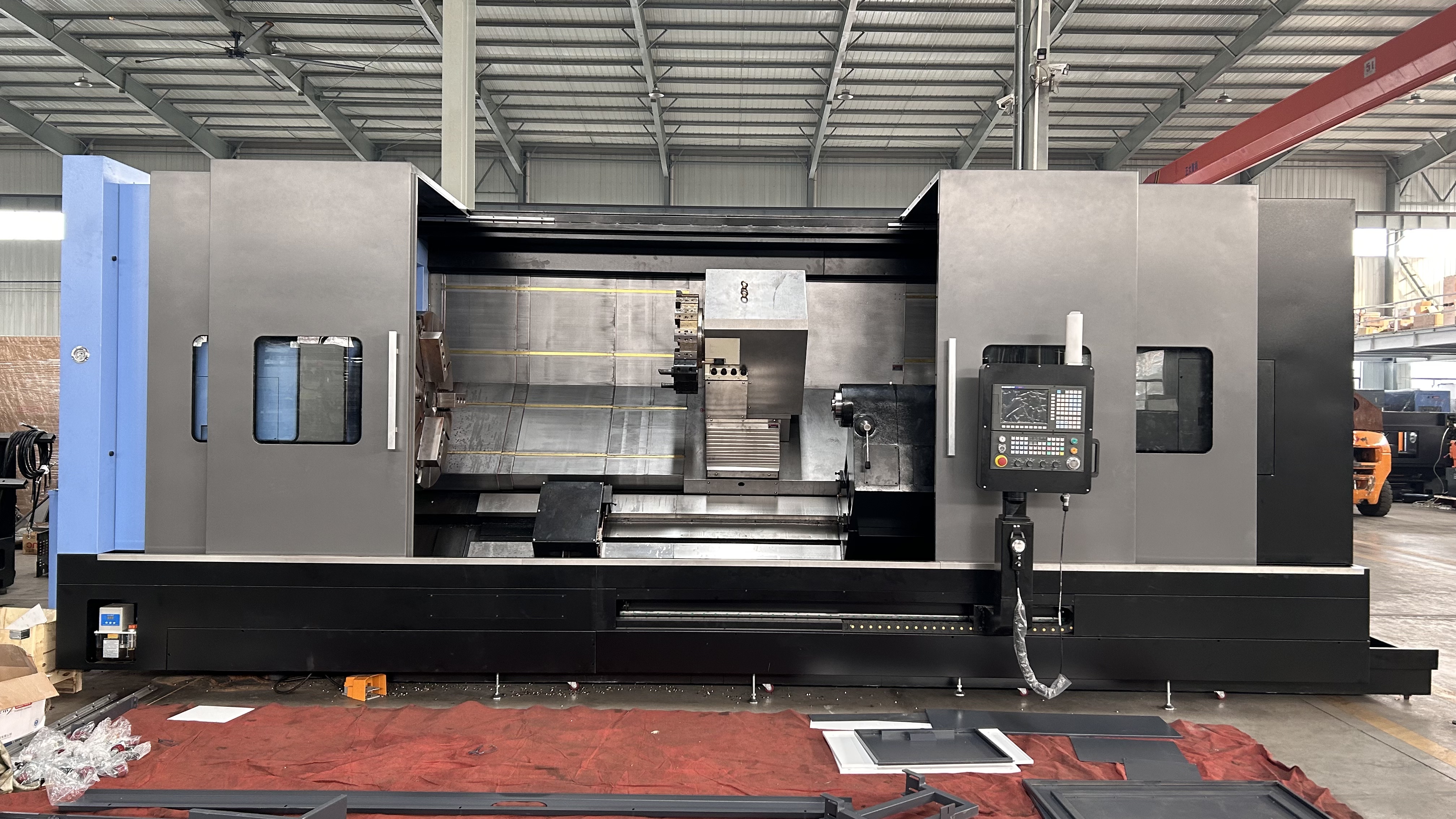 ข้อดีของศูนย์กลึงแนวนอนแบบ CNC