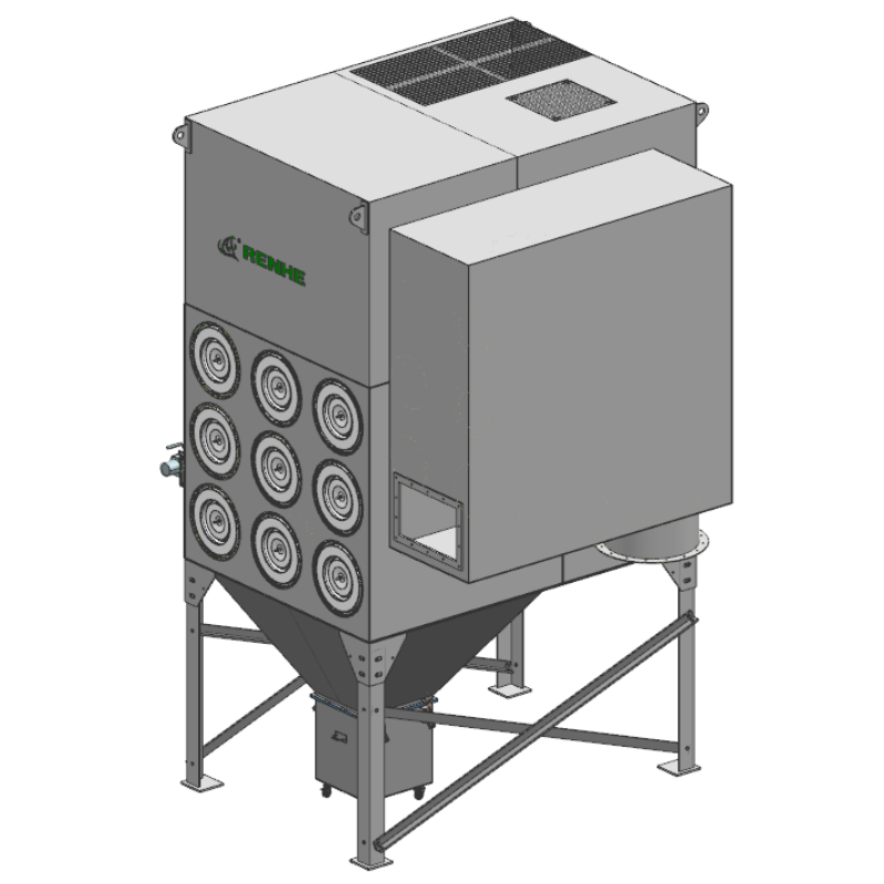 Serie RH/XE Integrada recolector de polvo