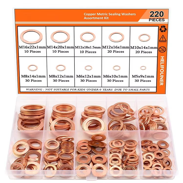 Copper Washer Use: Enhancing Pipe Sealing Systems