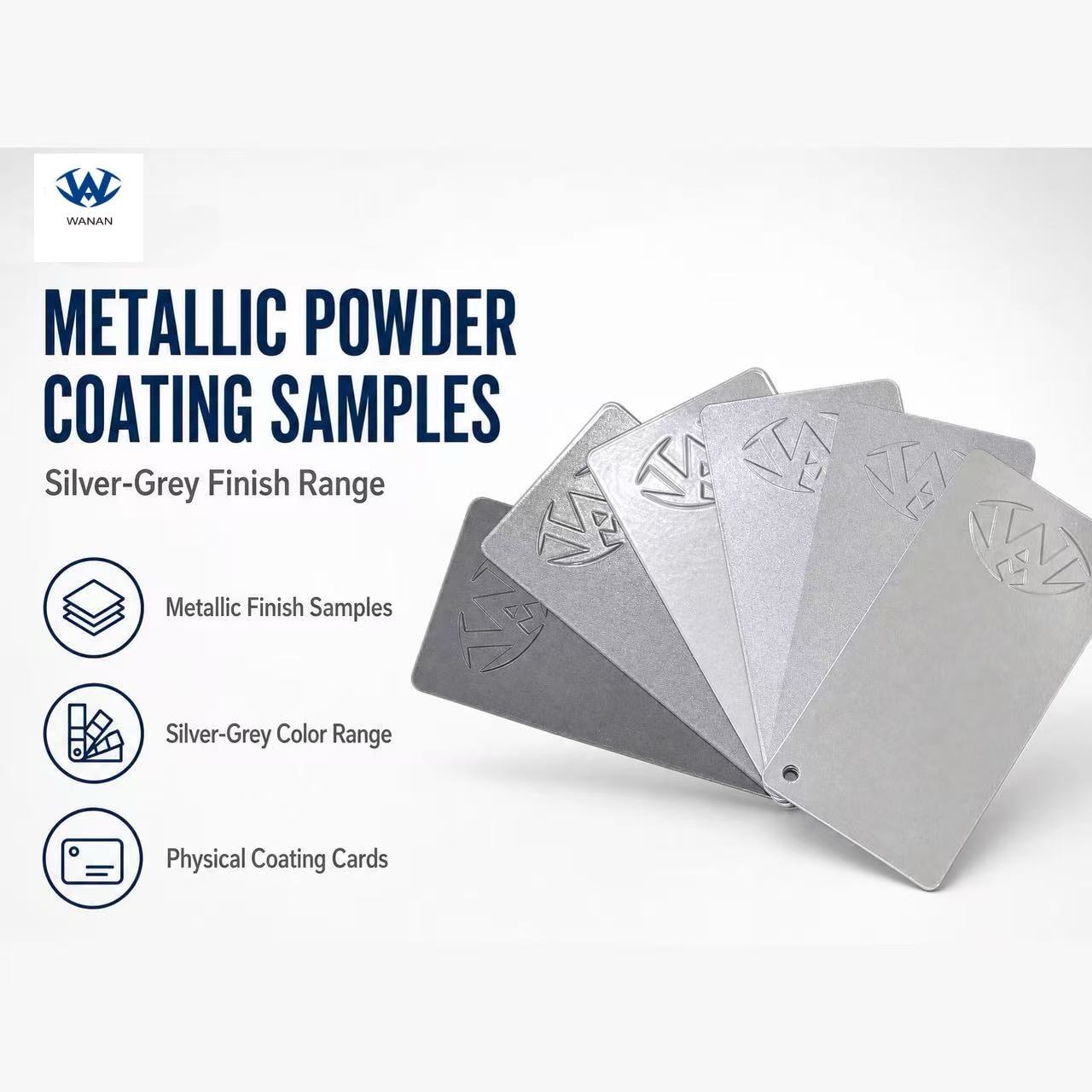 High Gloss Silver Metallic Powder Coating – Superior Adhesion for Metal Railings and Gates
