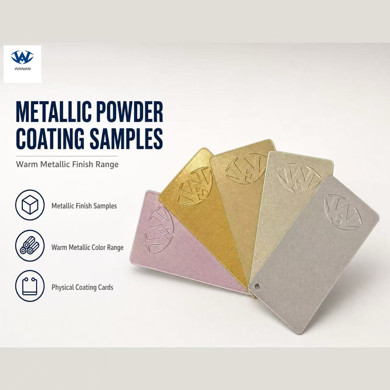 Gold Chrome Effect Metallic Powder Coating – Mirror-Like Shine for Automotive Trim Parts