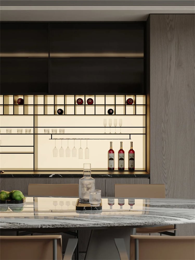 Italian-style Illuminated Sideboard