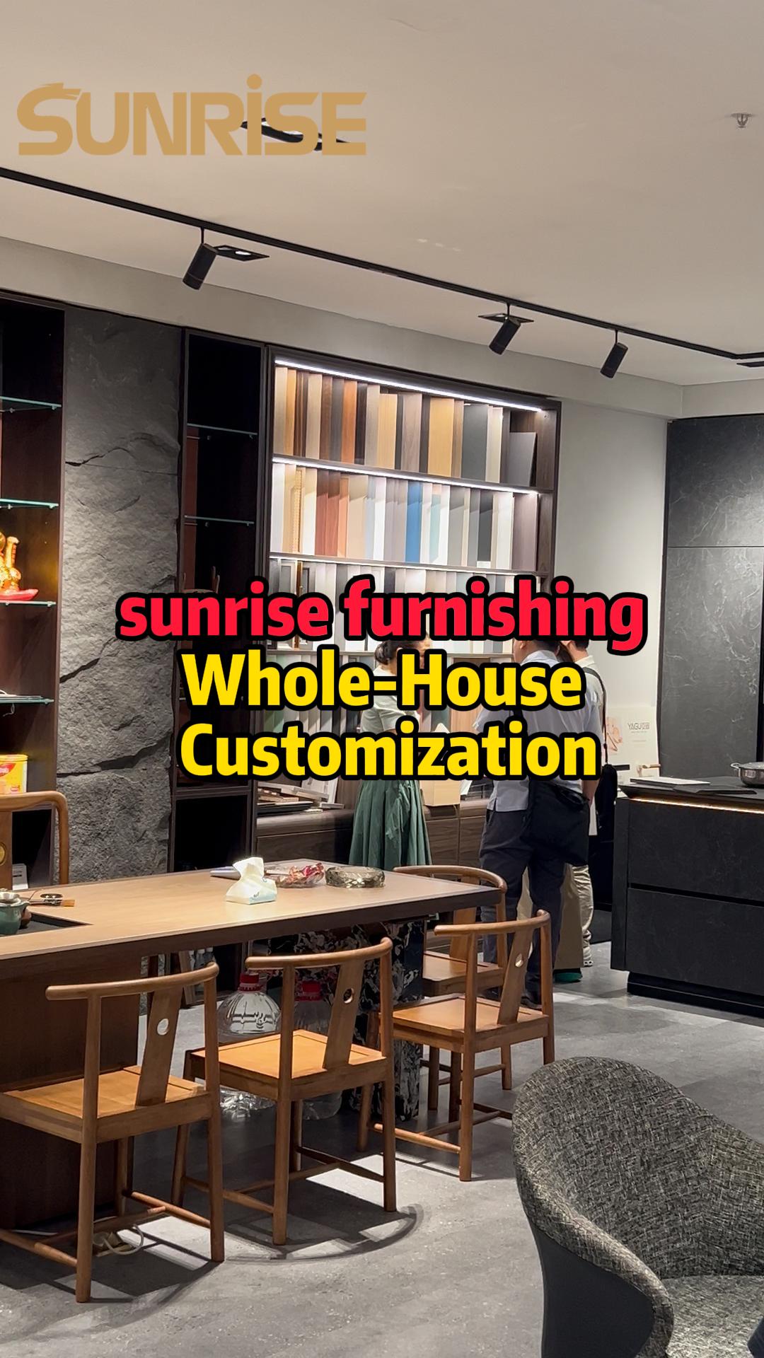 ການຕົກແຕ່ງ Sunrize ການປັບແຕ່ງທັງໝົດ