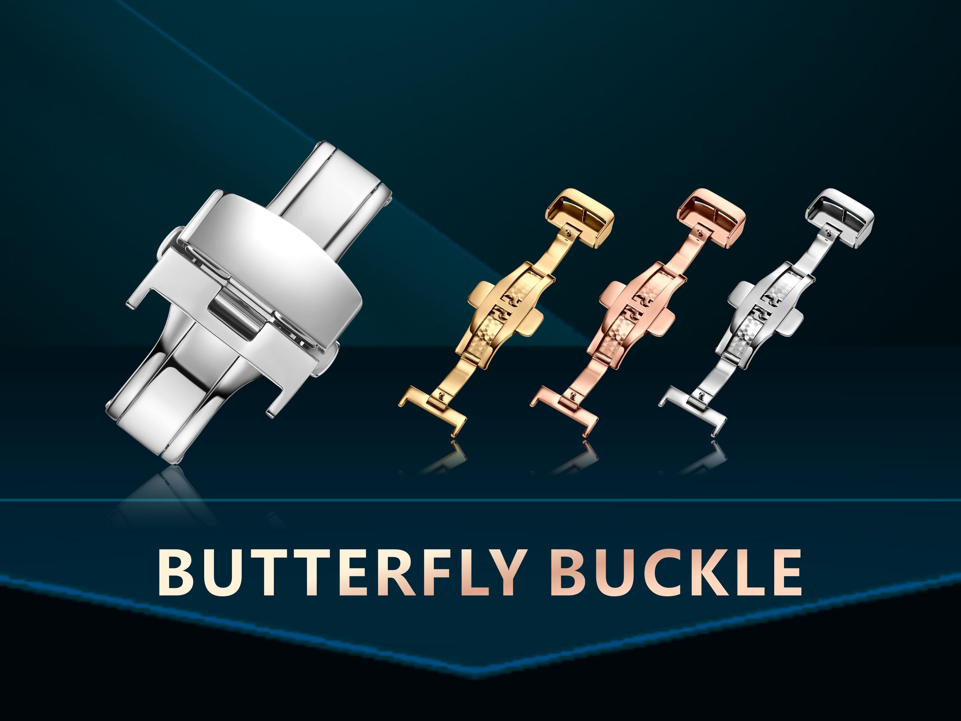 Easy-to-Use Watch Clasp for Everyday Wear

