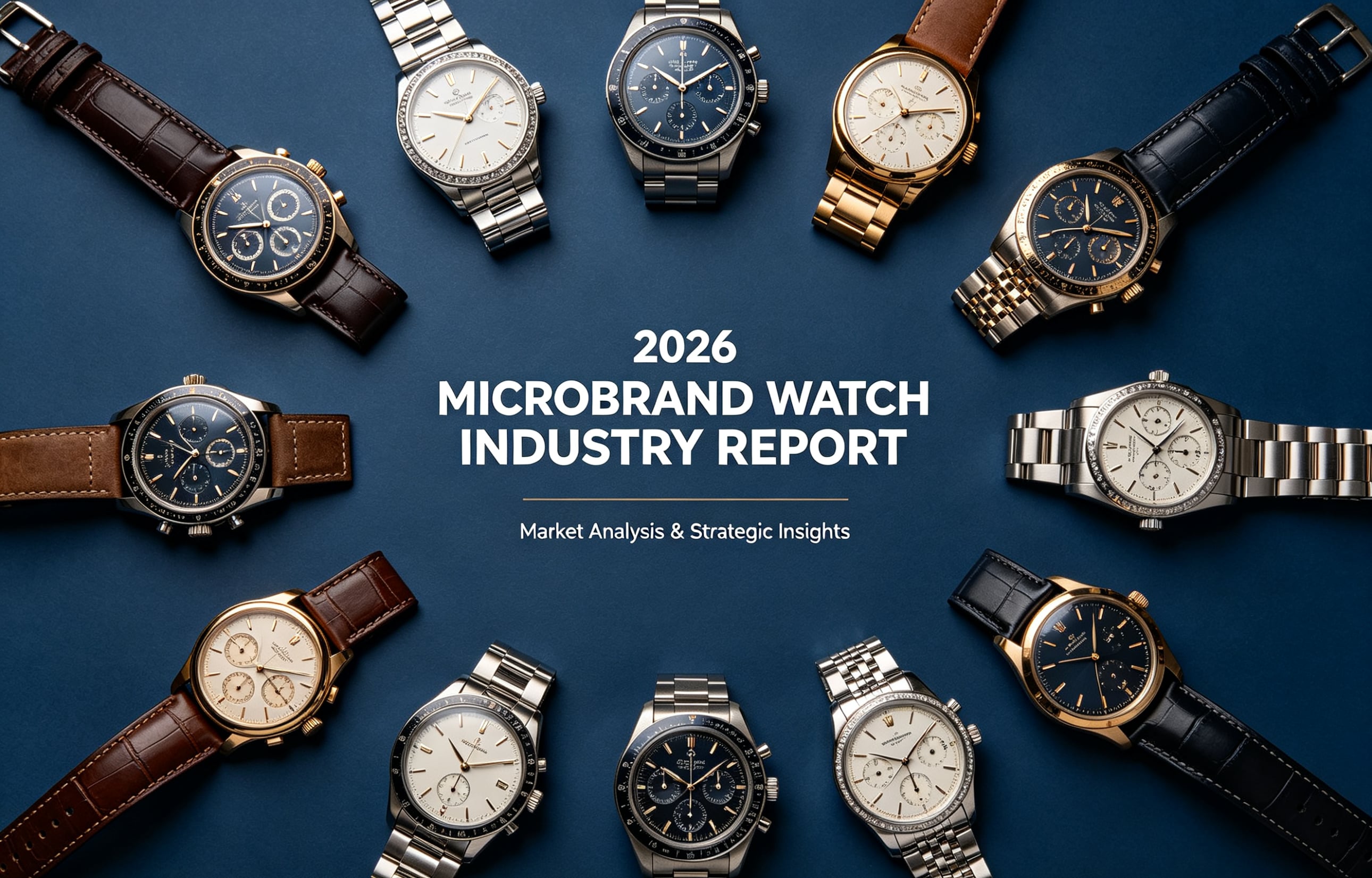 2026 Microbrand Watches Industry Report: Market Trends, Growth Opportunities & Competitive Landscape