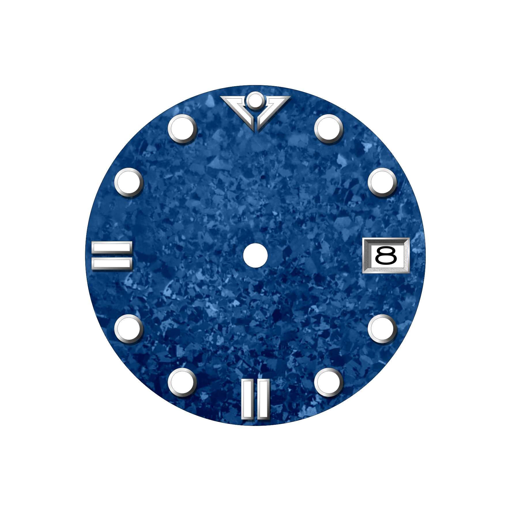Ice Crystal Titanium Dial 