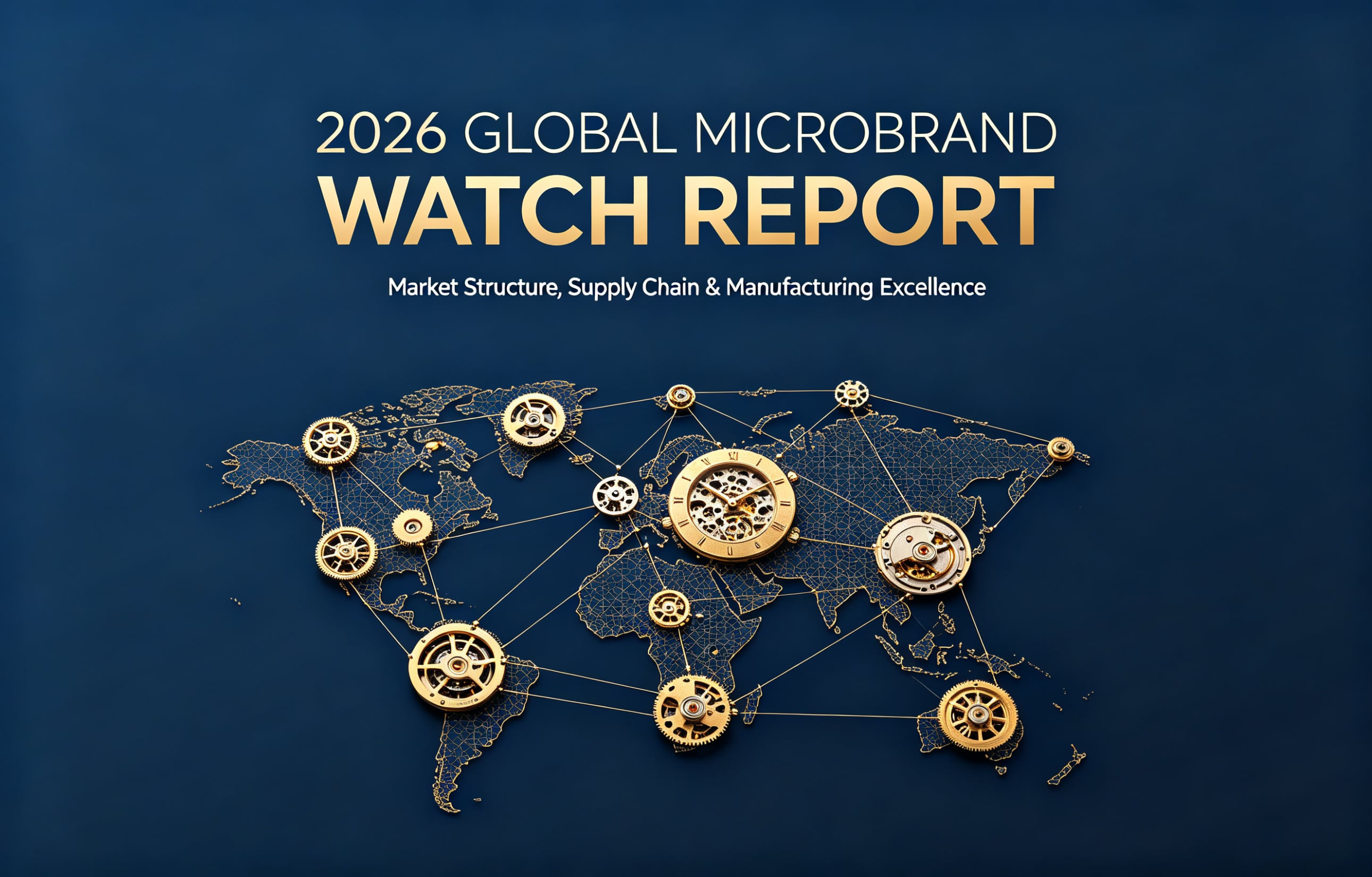 2026 Microbrand Watch Industry Report: Market Structure, Supply Chain Mapping & China Manufacturing Advantage