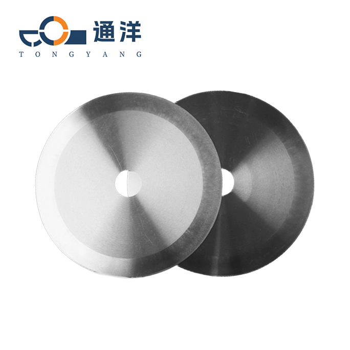 Round knife for food cutting