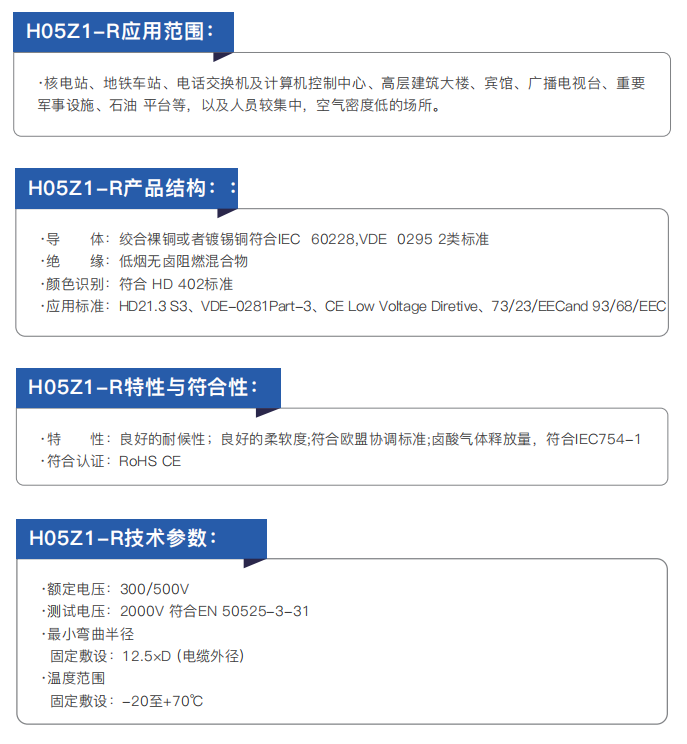 CE-Certified Electrical Installation and Connection Cables supplier