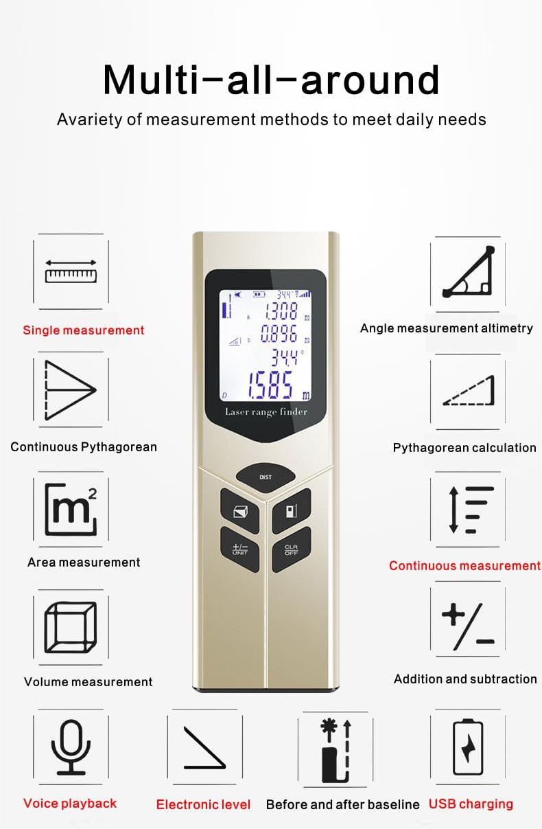 J1 Laser Distance Meter details