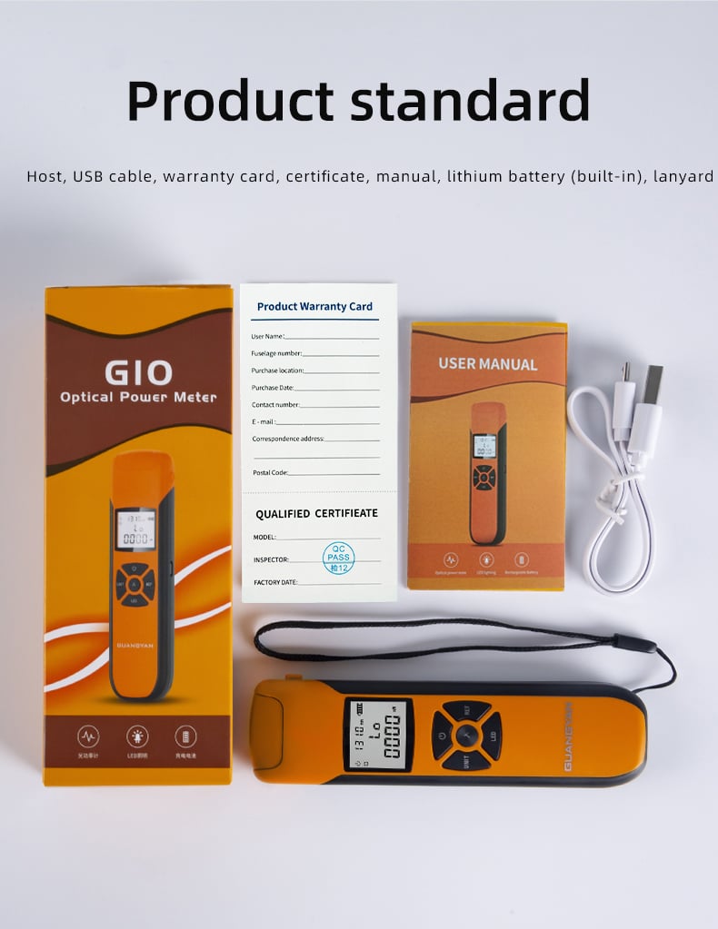 G10 Optical Power Meter details