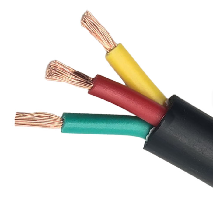 Kabel Inti Tembaga Fleksibel IEC 60227 CE Kabel Listrik Berlapis