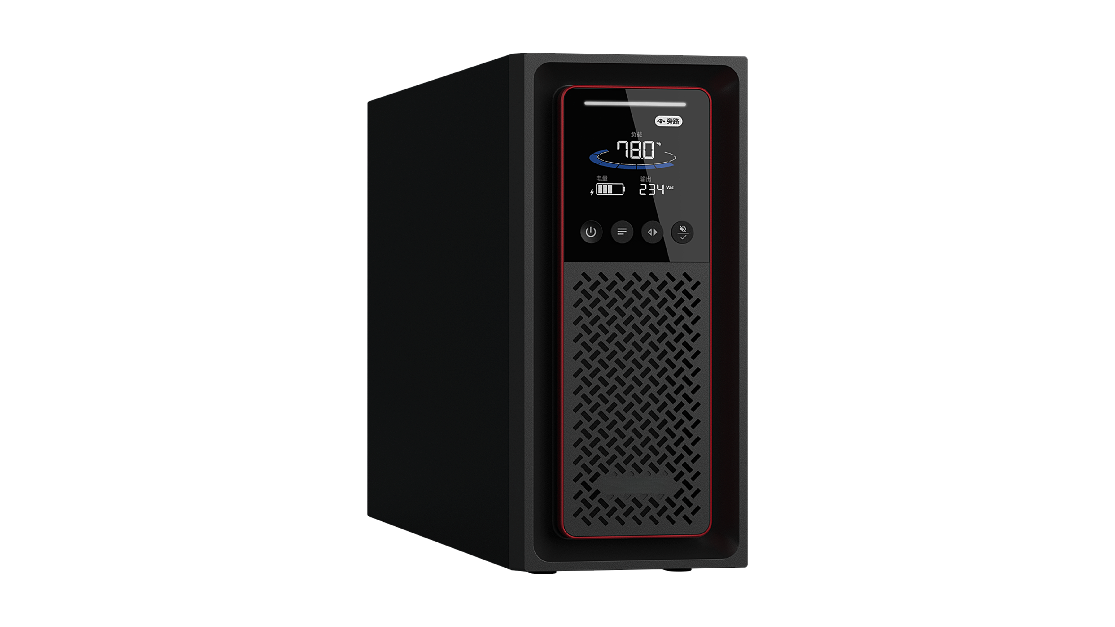 Talian UPS Fasa Tunggal 1kVA 2kVA 3kVA Kecekapan Tinggi Stabil Bekalan Kuasa Tanpa Henti Laris