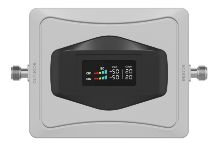 ré-ampláidéar 5G 900/1800/2100 MHz le Réamhrialú Auto Smart le haghaidh Leathachtaíocht Sheoltaí Isteach agus Líonadh Aicearraí