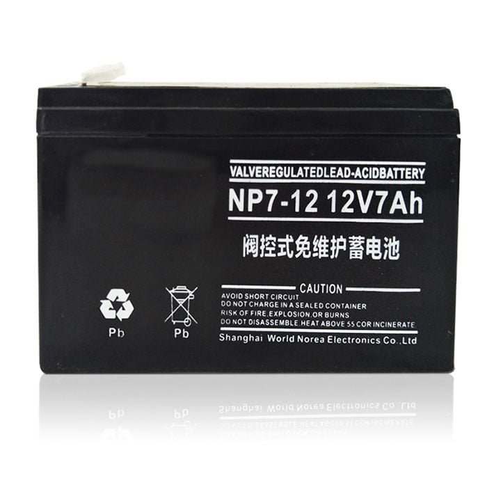 एनपी7-12 12V7Ah लेड-एसिड बैटरी