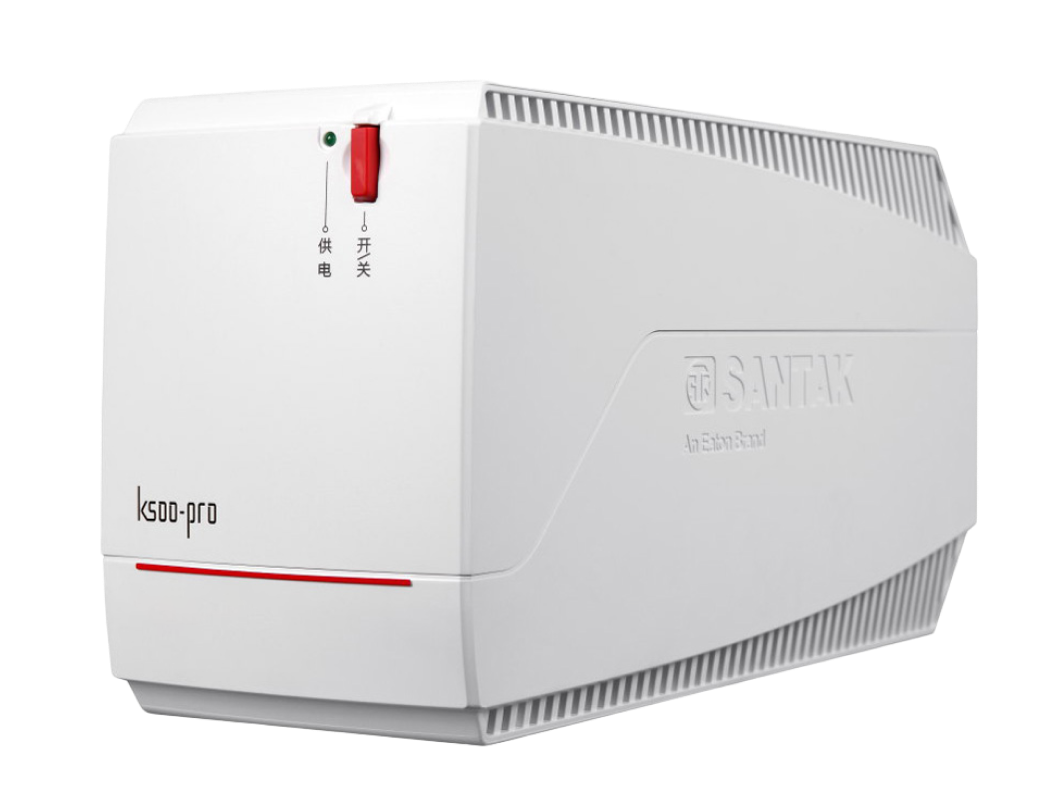 Online UPS Berkualitas Tinggi 500VA 1000VA dengan Baterai Asam Timbal Uninterruptible Power Supply untuk Penggunaan Rumah Tangga