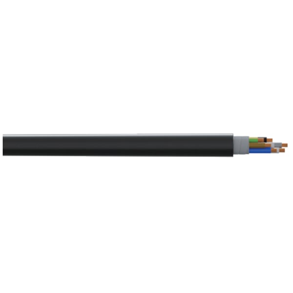 Liggewig PVC-omhulde buigsame kabel