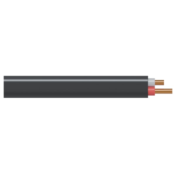 Koperkern PVC-geïsoleerde PVC-omhulselde platkabel