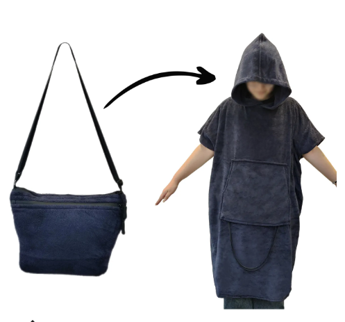 Mga Pakinabang ng Paggamit ng Hooded Beach Towel Ponchos Pagkatapos ng Paglangoy