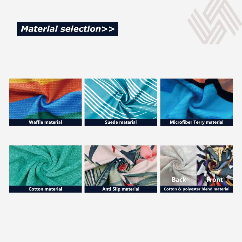 Gabay sa Microfiber Beach Towel: Waffle, Terry, Suede at Anti-Slip – Anong Materiales Ang Nagpapadali sa Brand Mo?