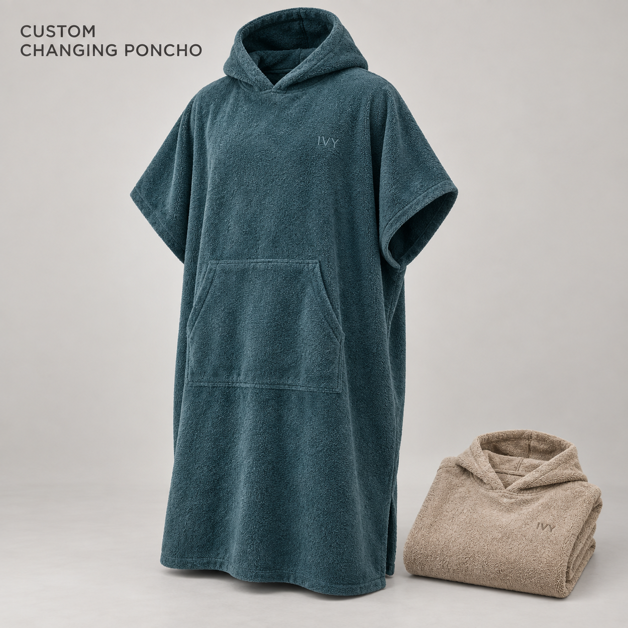 Khăn choàng thay đồ bằng vải microfiber tùy chỉnh