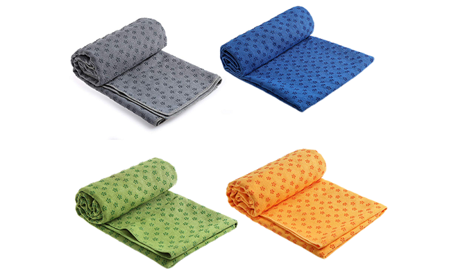 Mga Yoga Towel ng Wuxi Ivy Textile para sa Kagandahang-Loob at Pagkakahawak